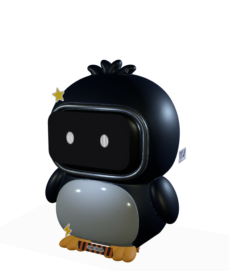 Pengu shell, Mint belly tint