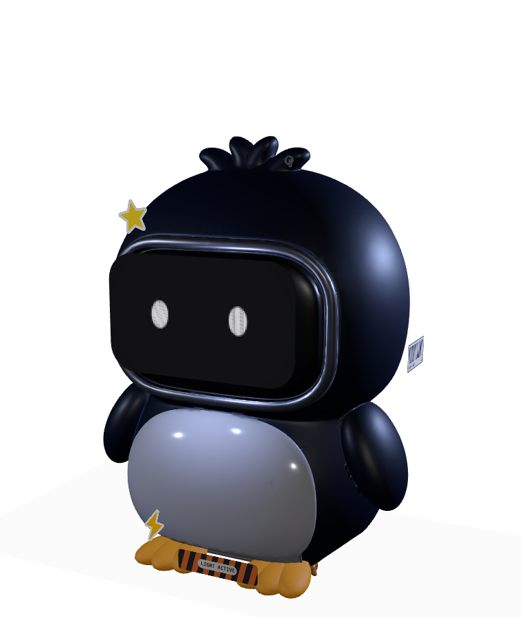 Pengu shell, Sky belly tint